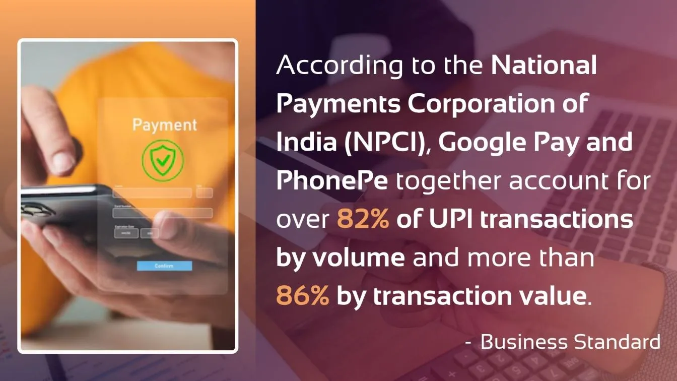 Google Pay & PhonePe Dominate UPI Market