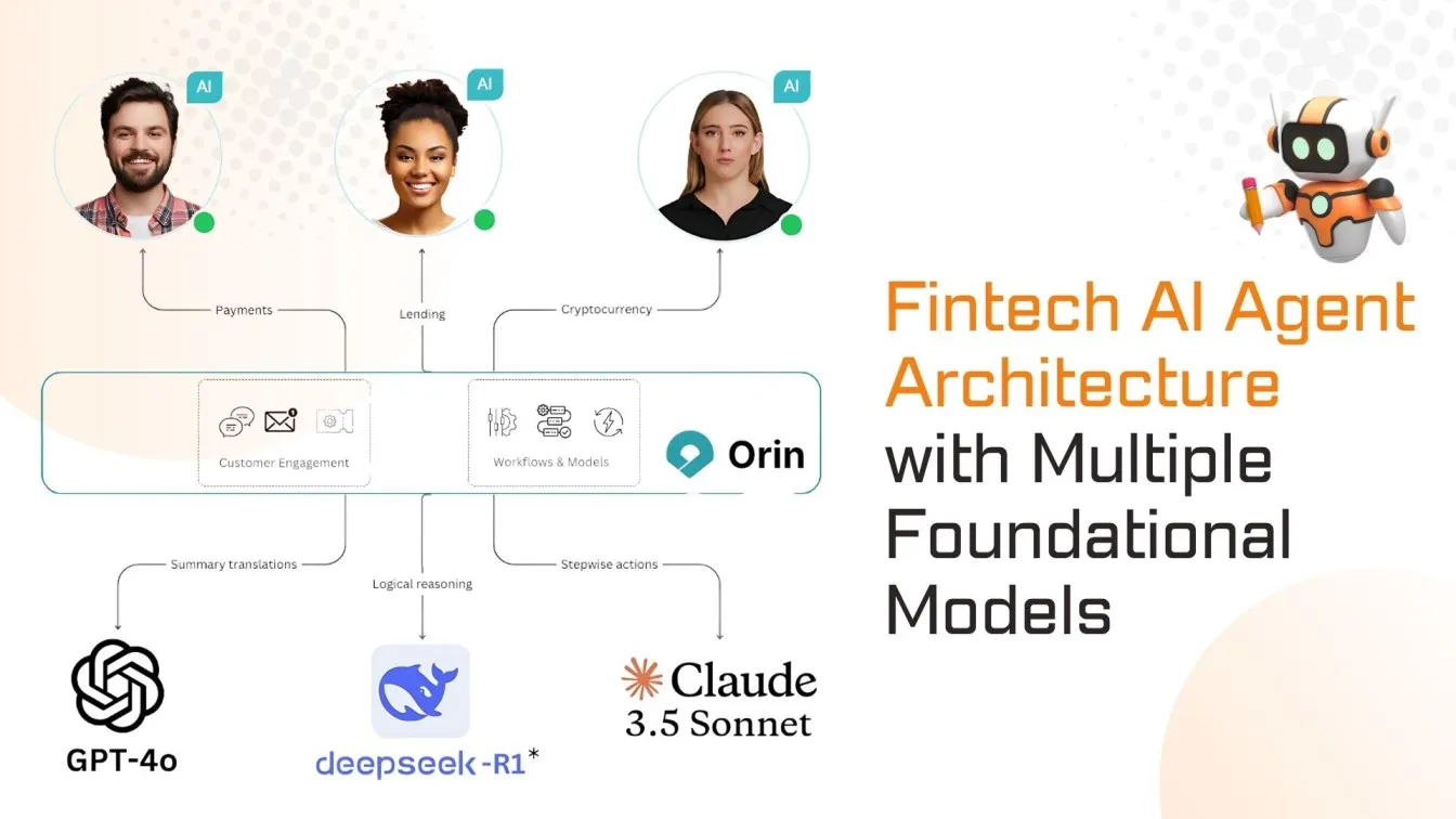 Fintech AI Agent Architecture with Multiple Foundational Models
