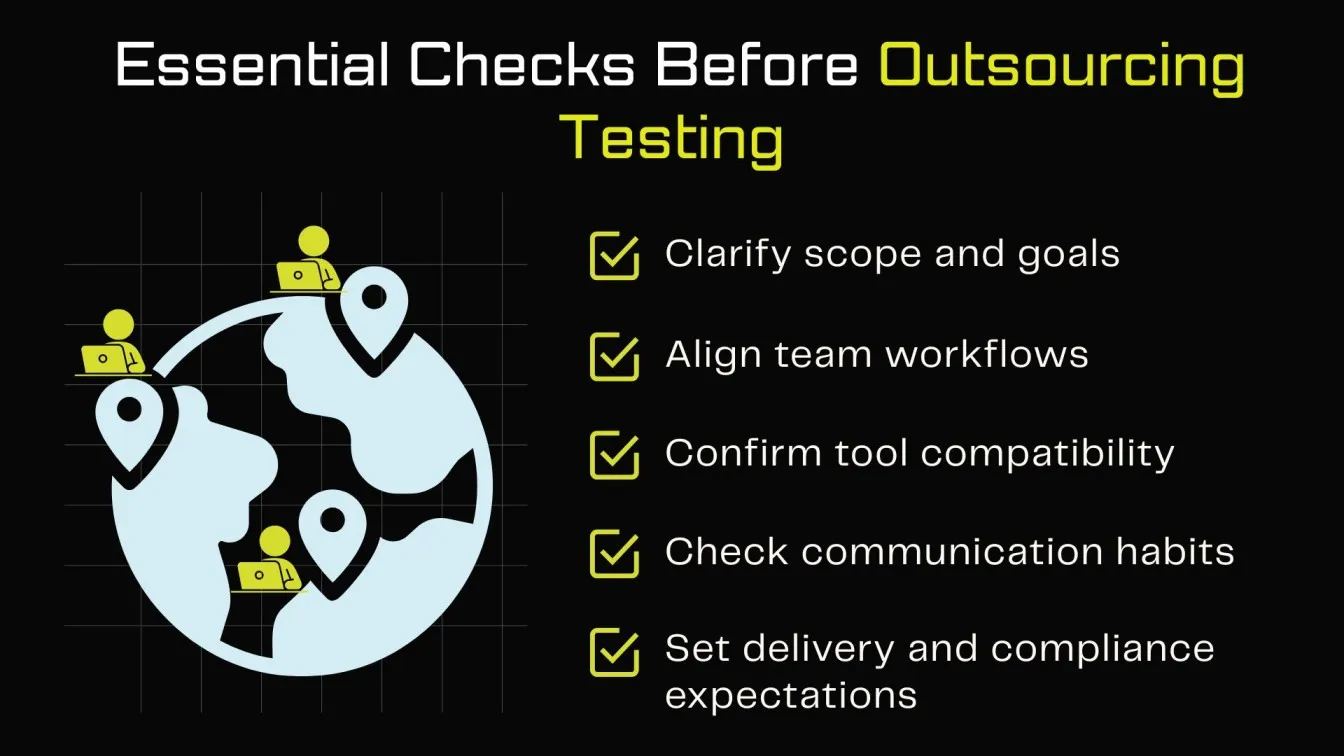  Essential Checks Before Outsourcing Testing