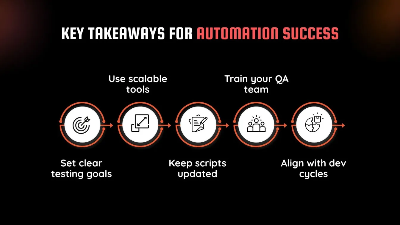 Key Takeaways for Automation Success