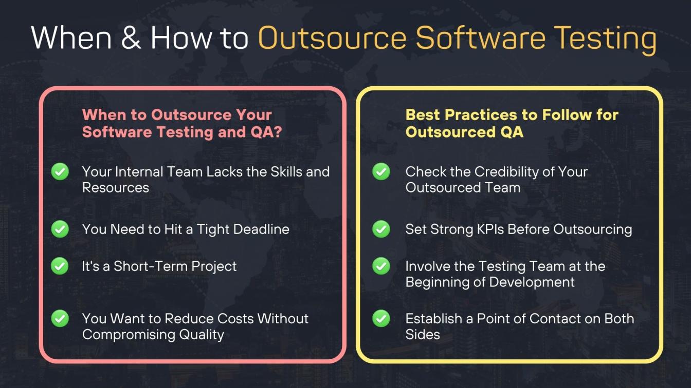 When & How to Outsource Software Testing
