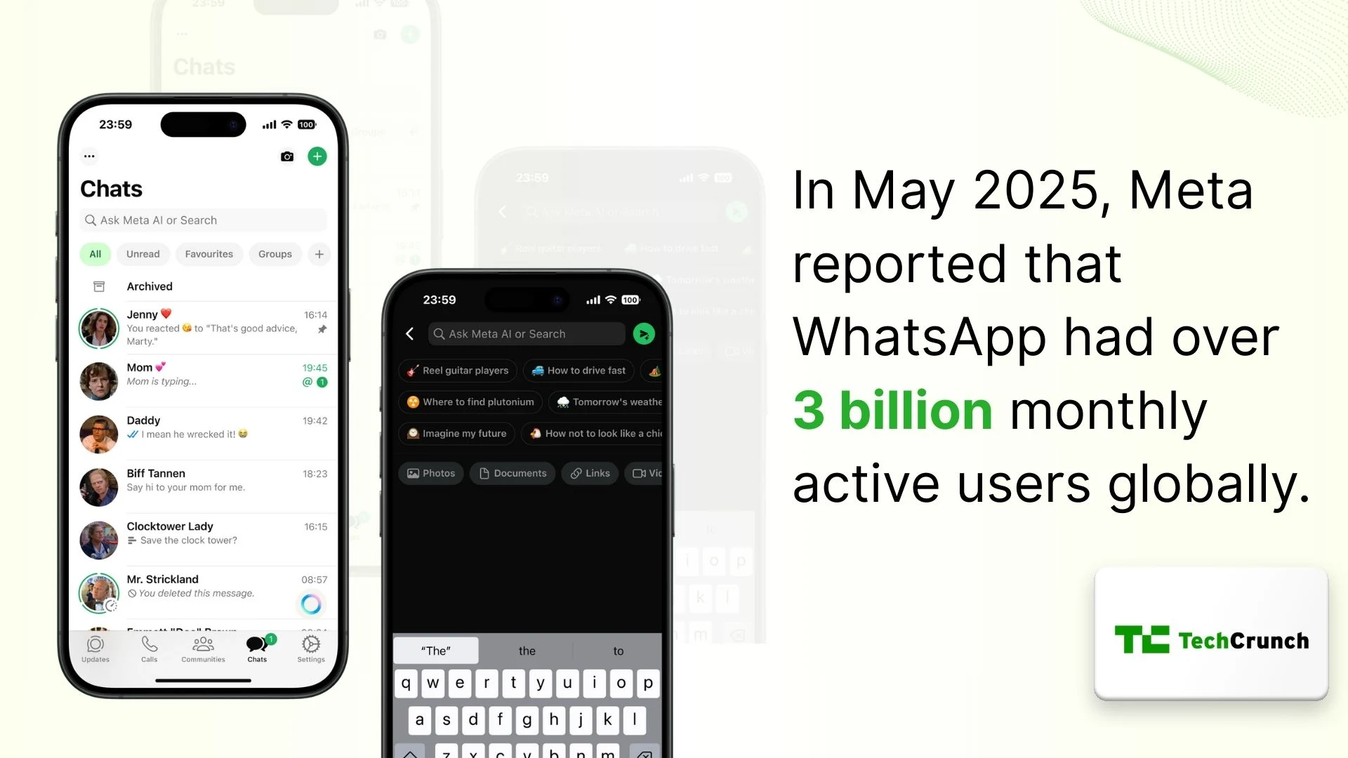 WhatsApp Global User Growth 2025
