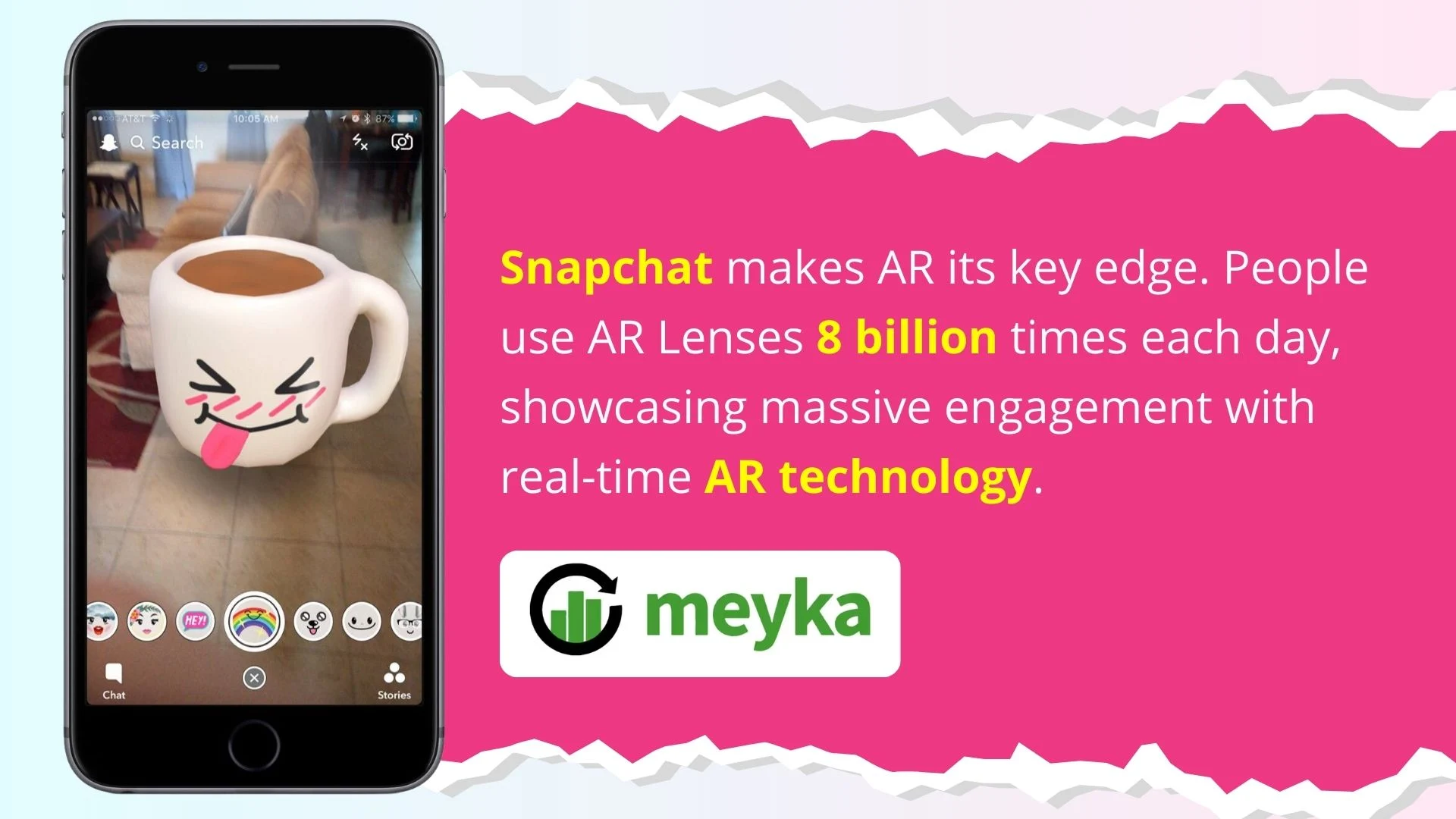 Snapchat AR Lens Usage Statistics