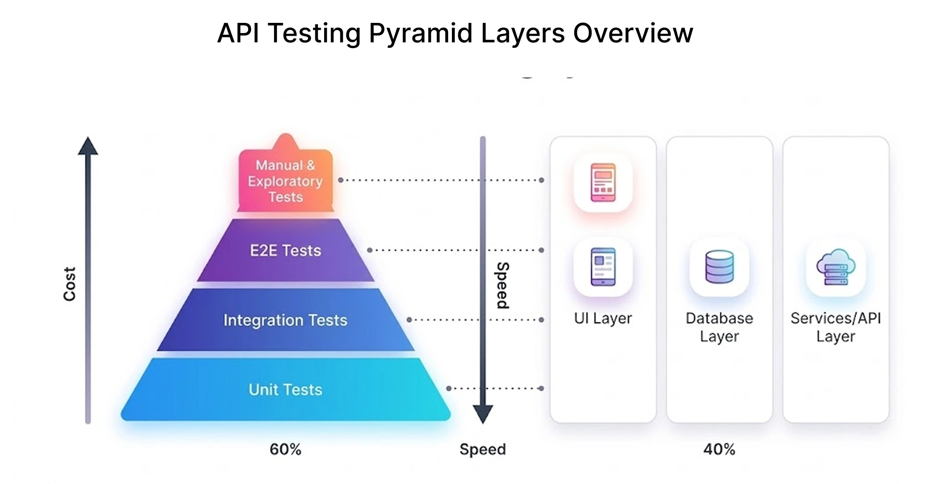 API Testing Pyramid Layers Overview