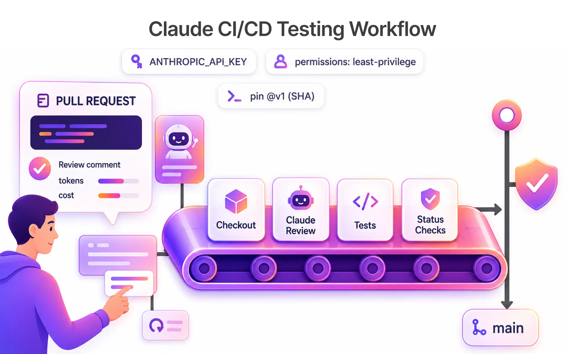 Claude CI/CD Testing Workflow
