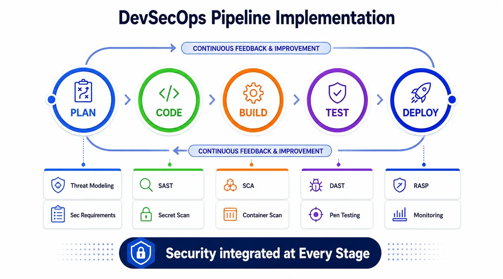 DevSecOps pipeline Implementation.
