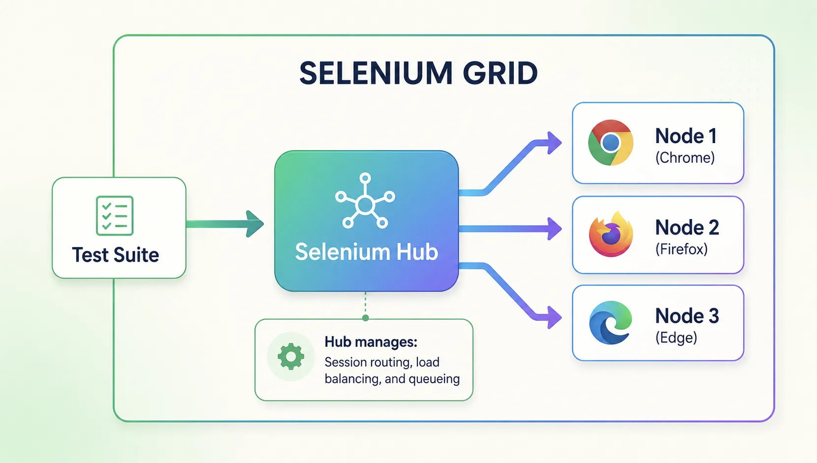 Selenium Grid testing