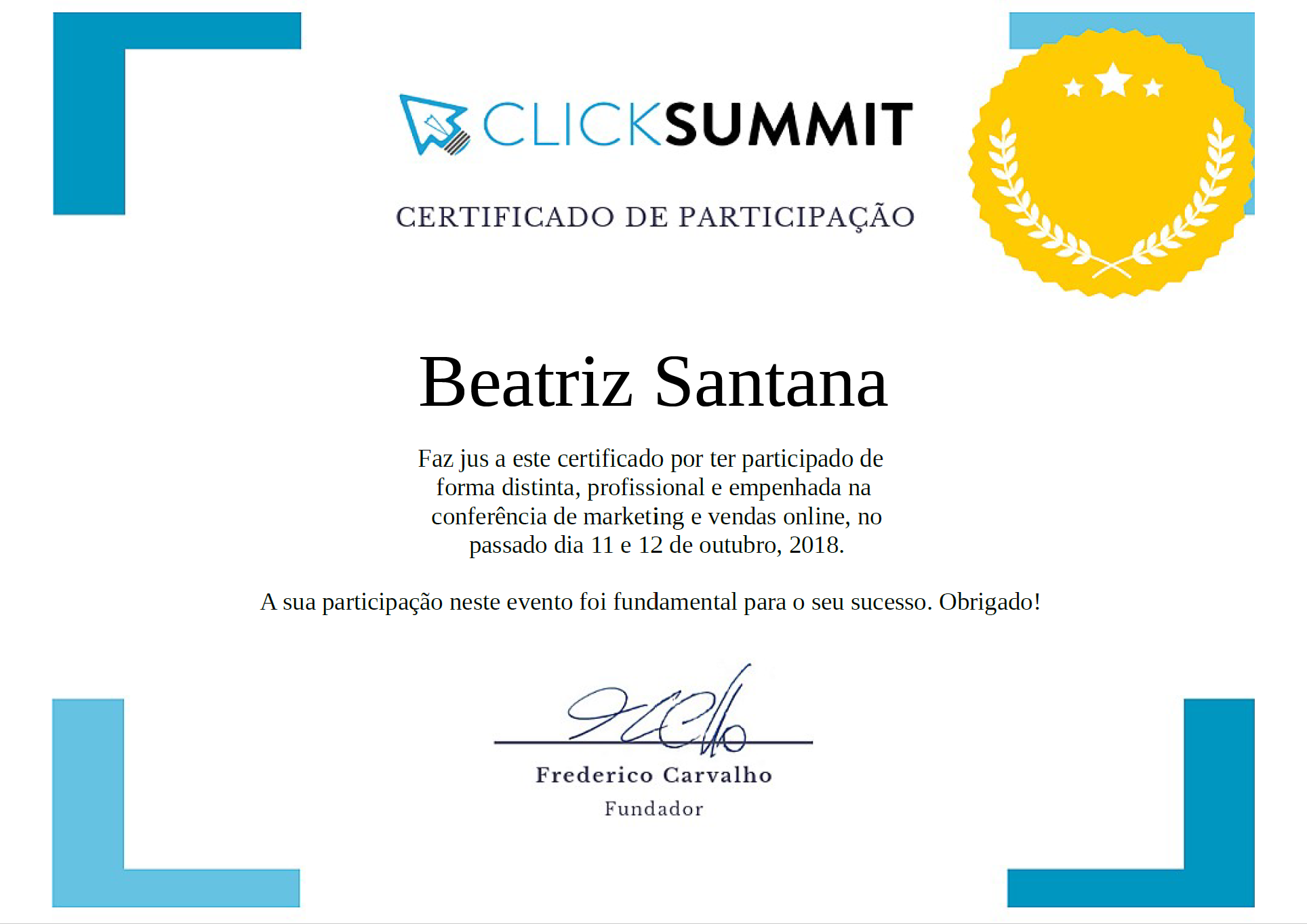 certificado