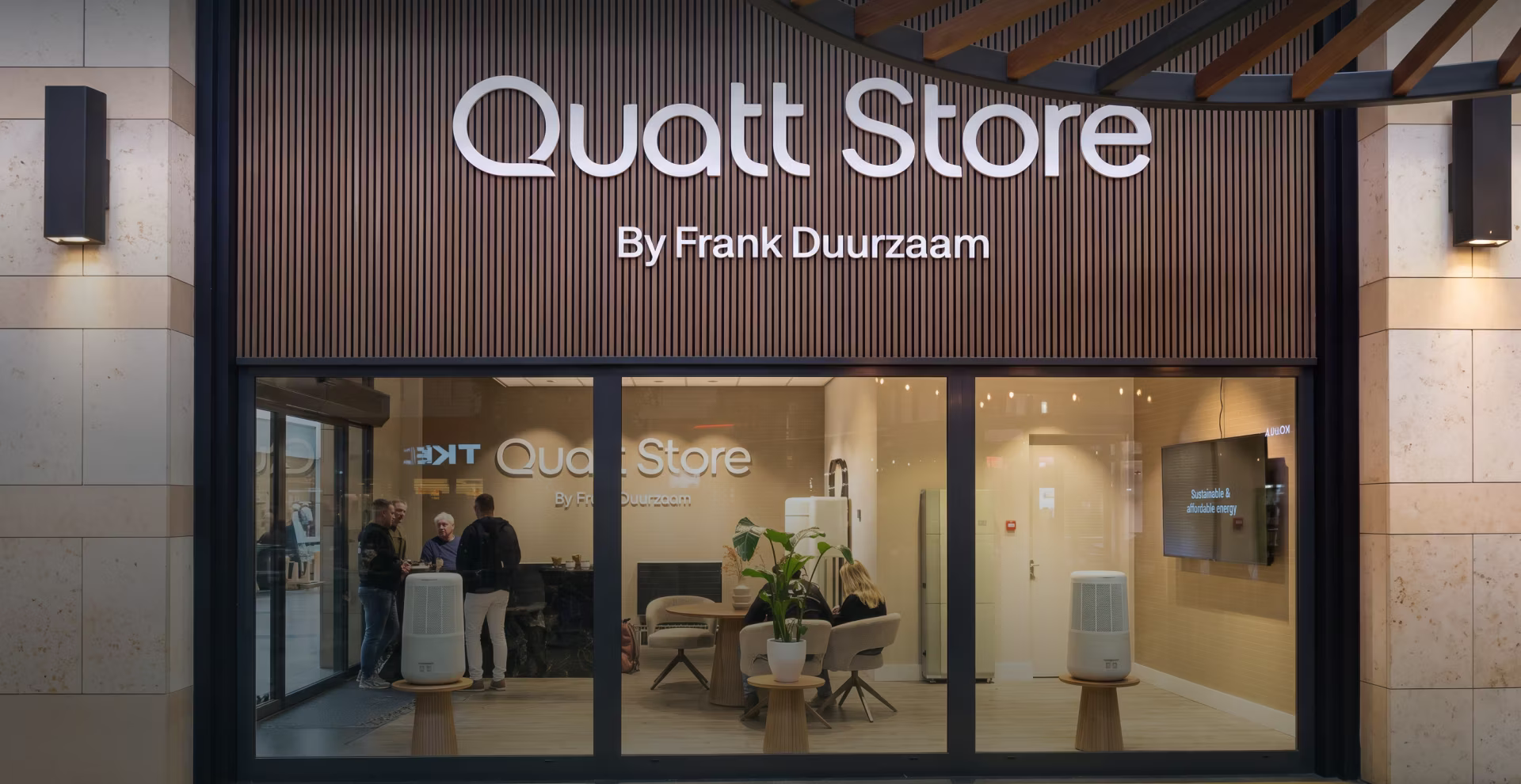 Een sfeer impressie van de Quatt Store Enschede