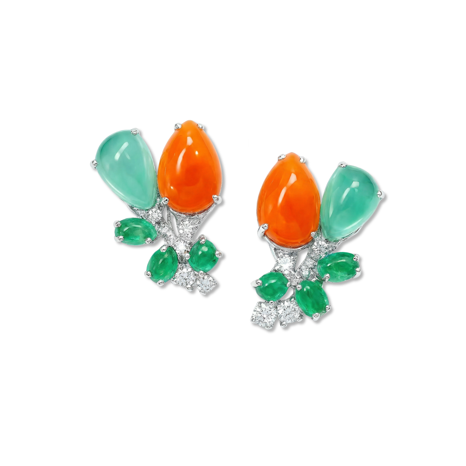 Accompanied by Hong Kong Jade & Stone Laboratory Certificate, stating that the jadeite is natural, known in the trade as ‘A Jade’.