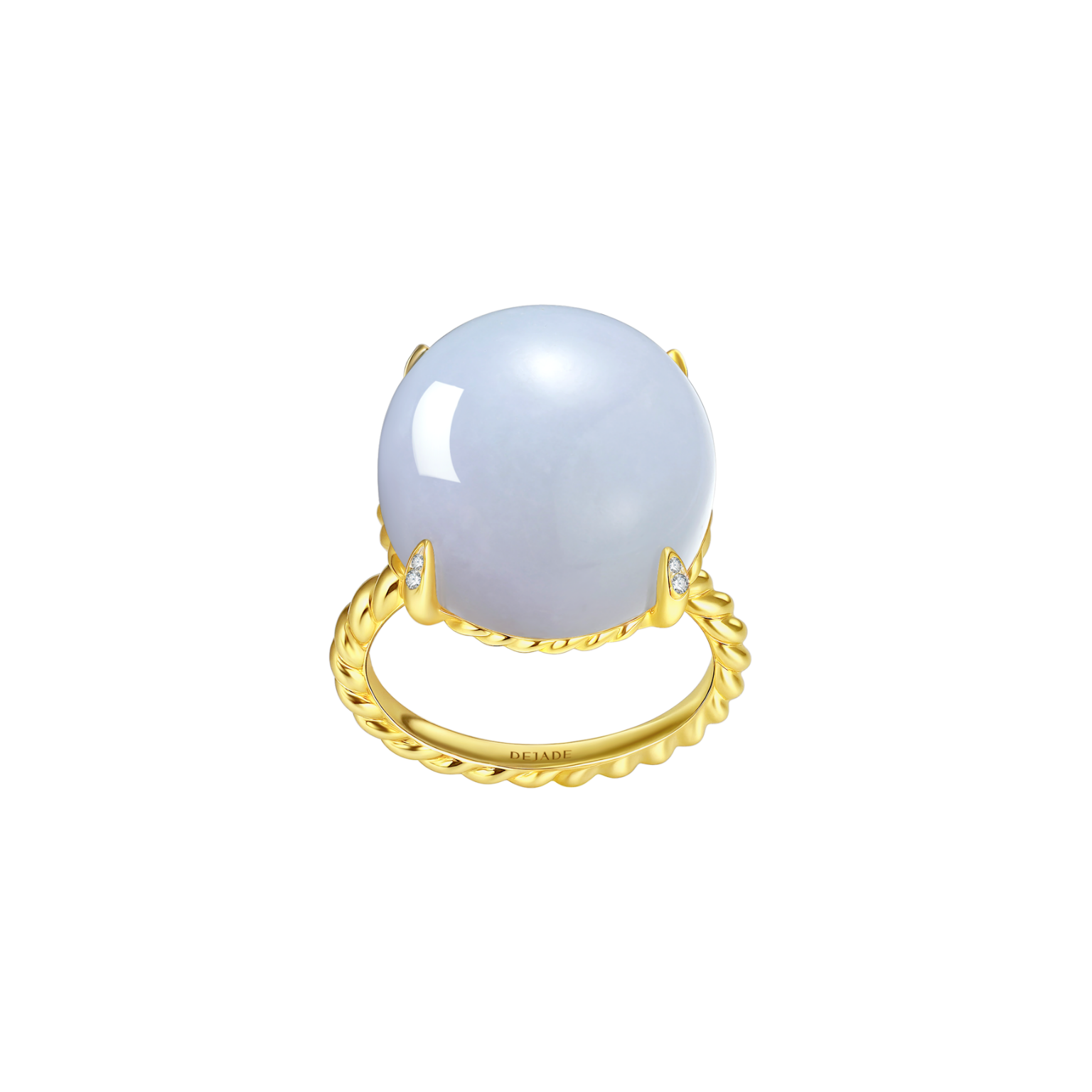 Accompanied by Hong Kong Jade & Stone Laboratory Certificate, stating that the jadeite is natural, known in the trade as ‘A Jade’.