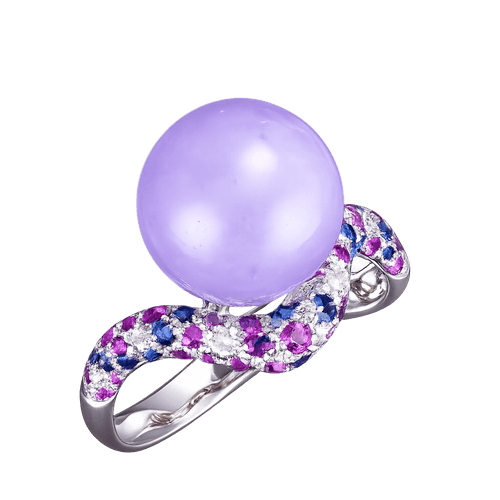 Accompanied by Hong Kong Jade & Stone Laboratory Certificate, stating that the jadeite is natural, known in the trade as ‘A Jade’.