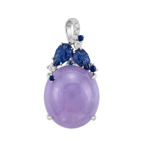 Accompanied by Hong Kong Jade & Stone Laboratory Certificate, stating that the jadeite is natural, known in the trade as ‘A Jade’.