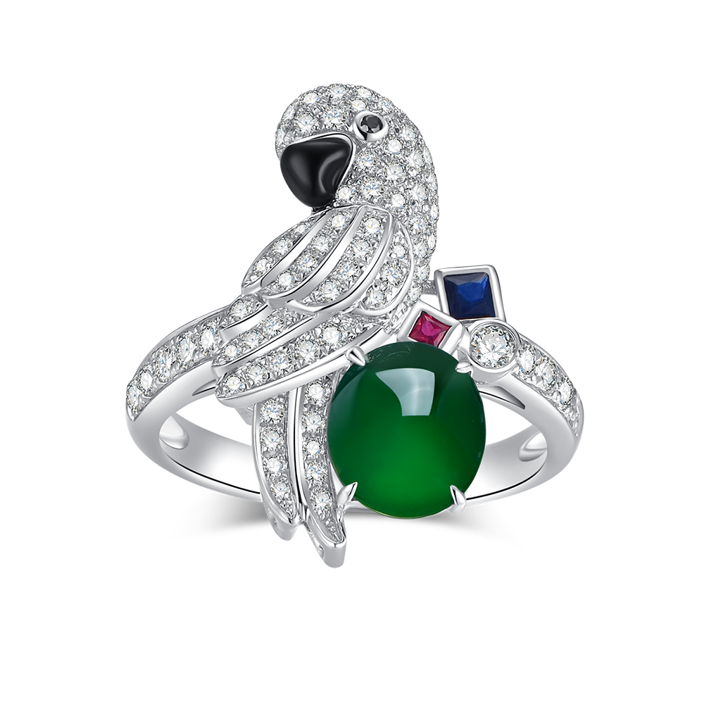 Accompanied by Hong Kong Jade & Stone Laboratory Certificate, stating that the jadeite is natural, known in the trade as ‘A Jade’.