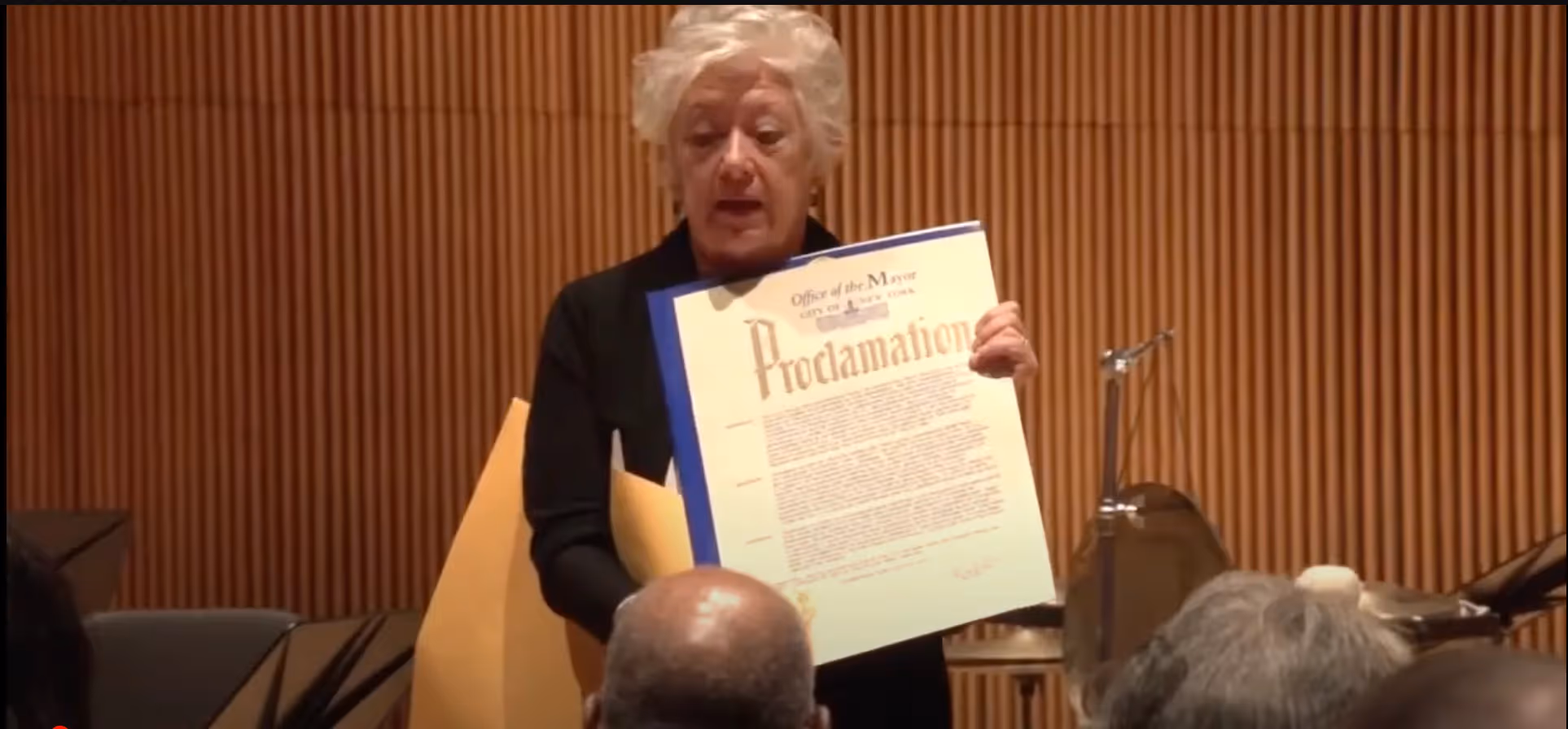 Mayor Bill de Blasio declares February 1st "Composers Now Festival Day"