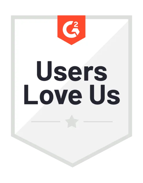 G2 users love us Badge 2025