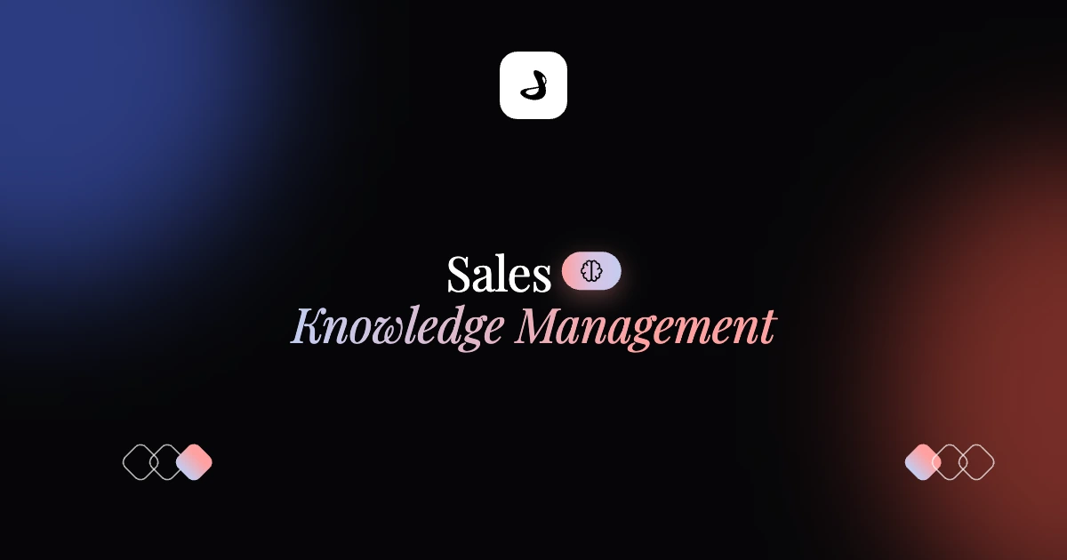 Sales Knowledge Management – Docket blog banner