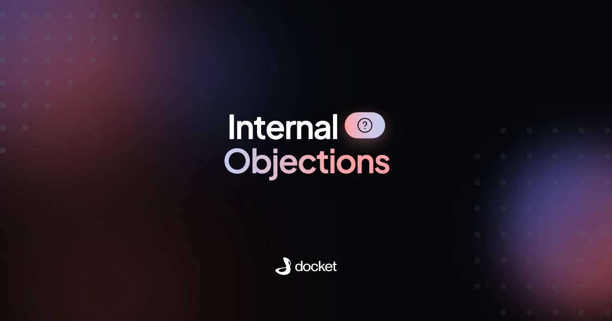 Internal Objections – Docket blog banner