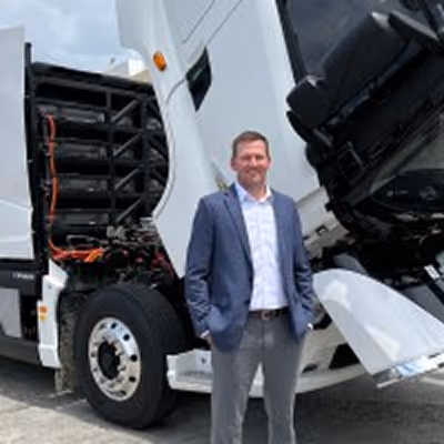 Headshot of James Rachner from Einride