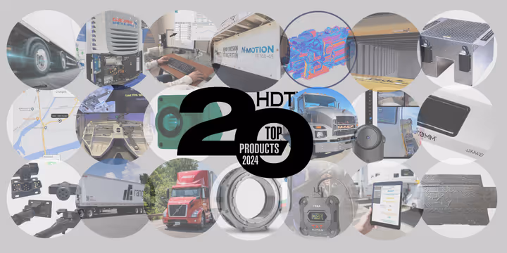 HDT's Top 20 Products honors new and significantly improved products from 2023. - HDT graphic