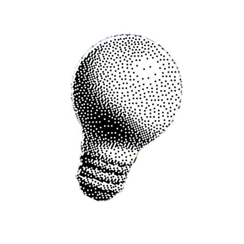Illustration of a light bulb
