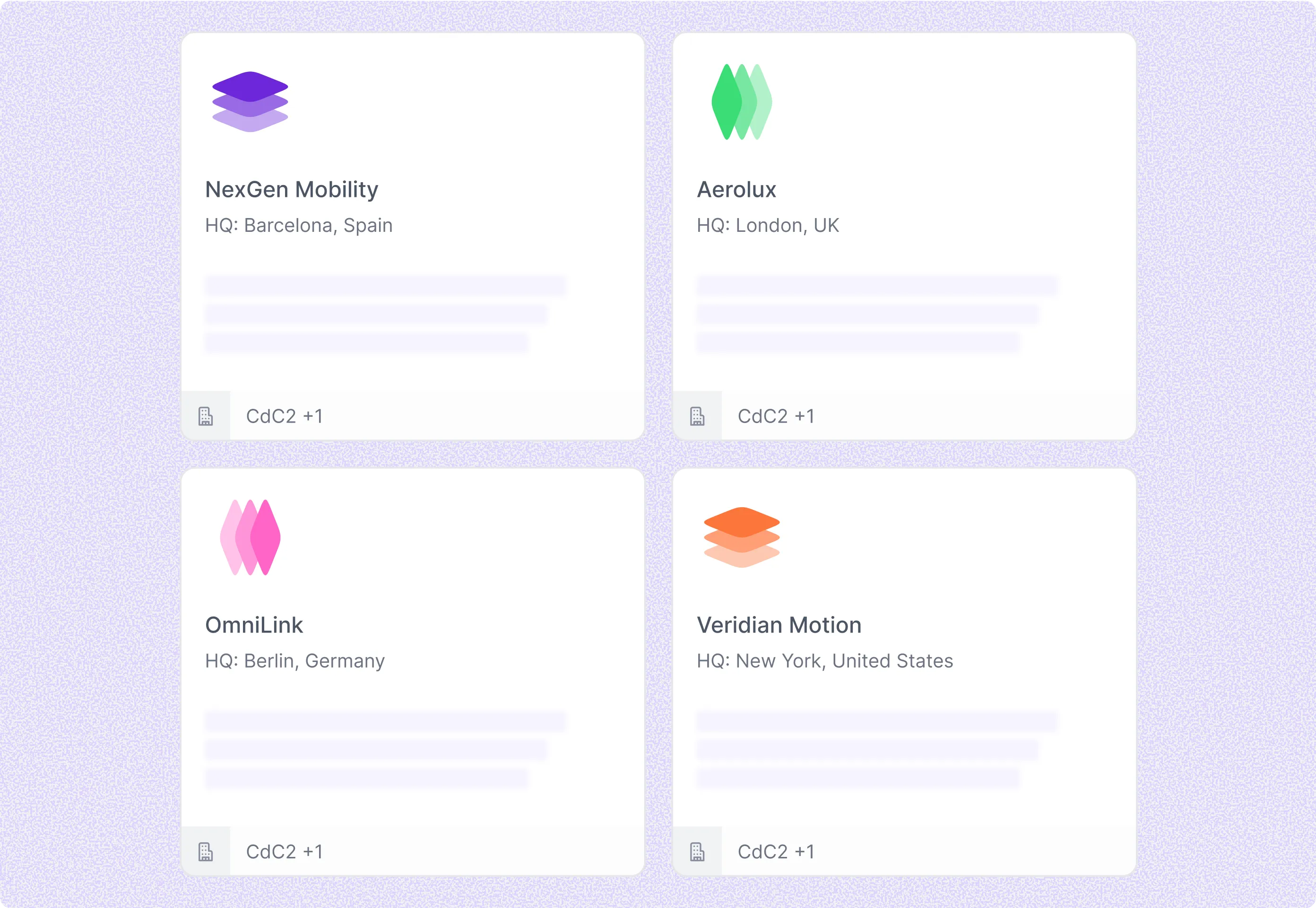Unified Supplier Database with Plant-Level Visibility
