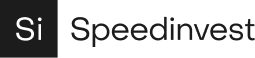 Speedinvest logo, featuring a bold orange square with white 'Si' text, representing the venture capital firm.