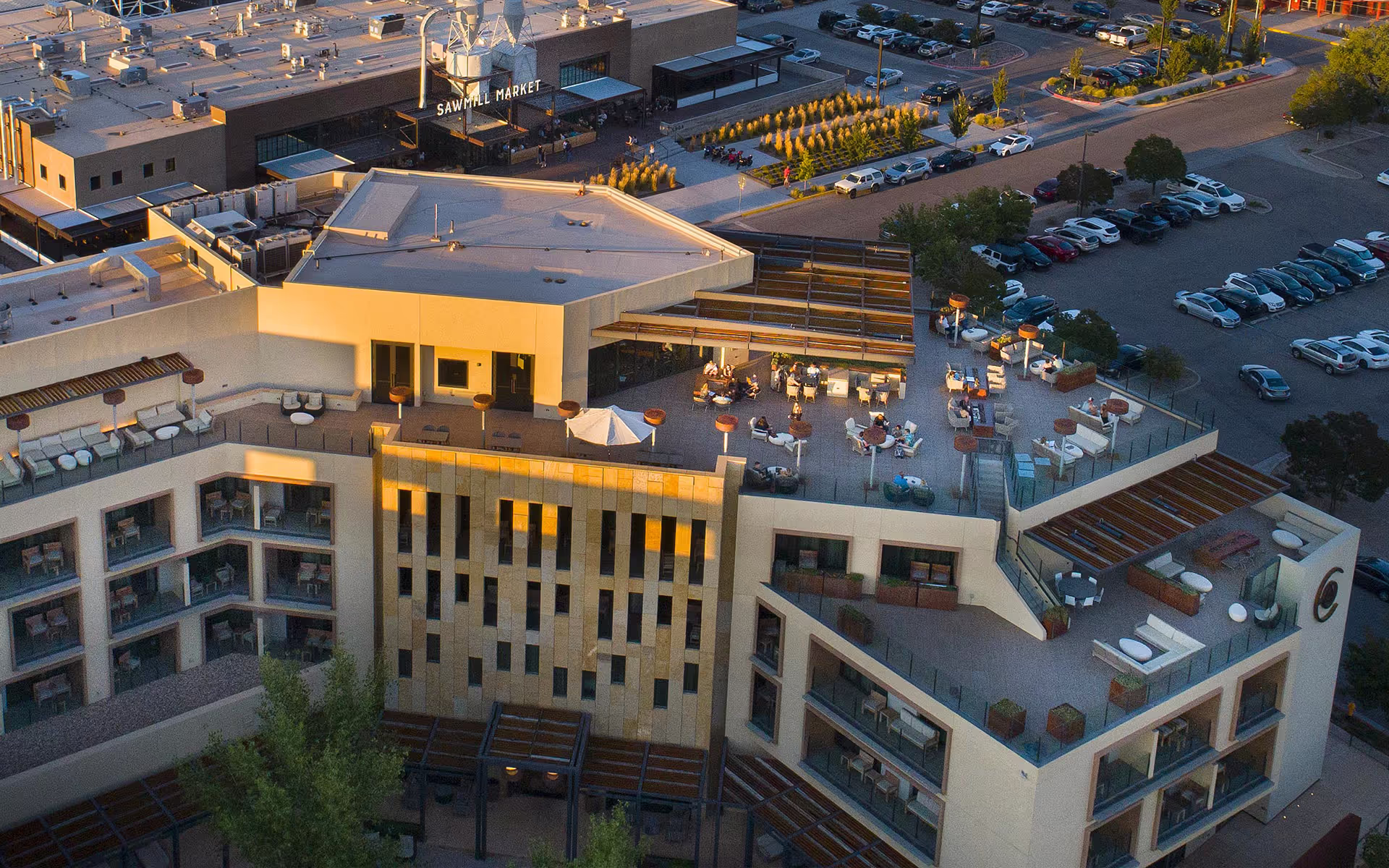 Luxury boutique hotel in the Sawmill District
