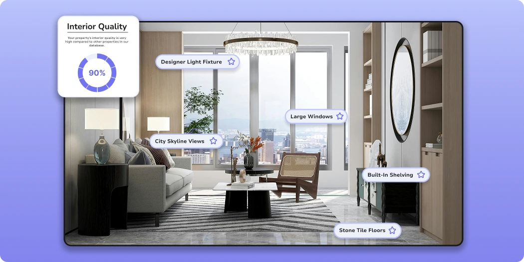 Multifamily interior quality highlights dashboard