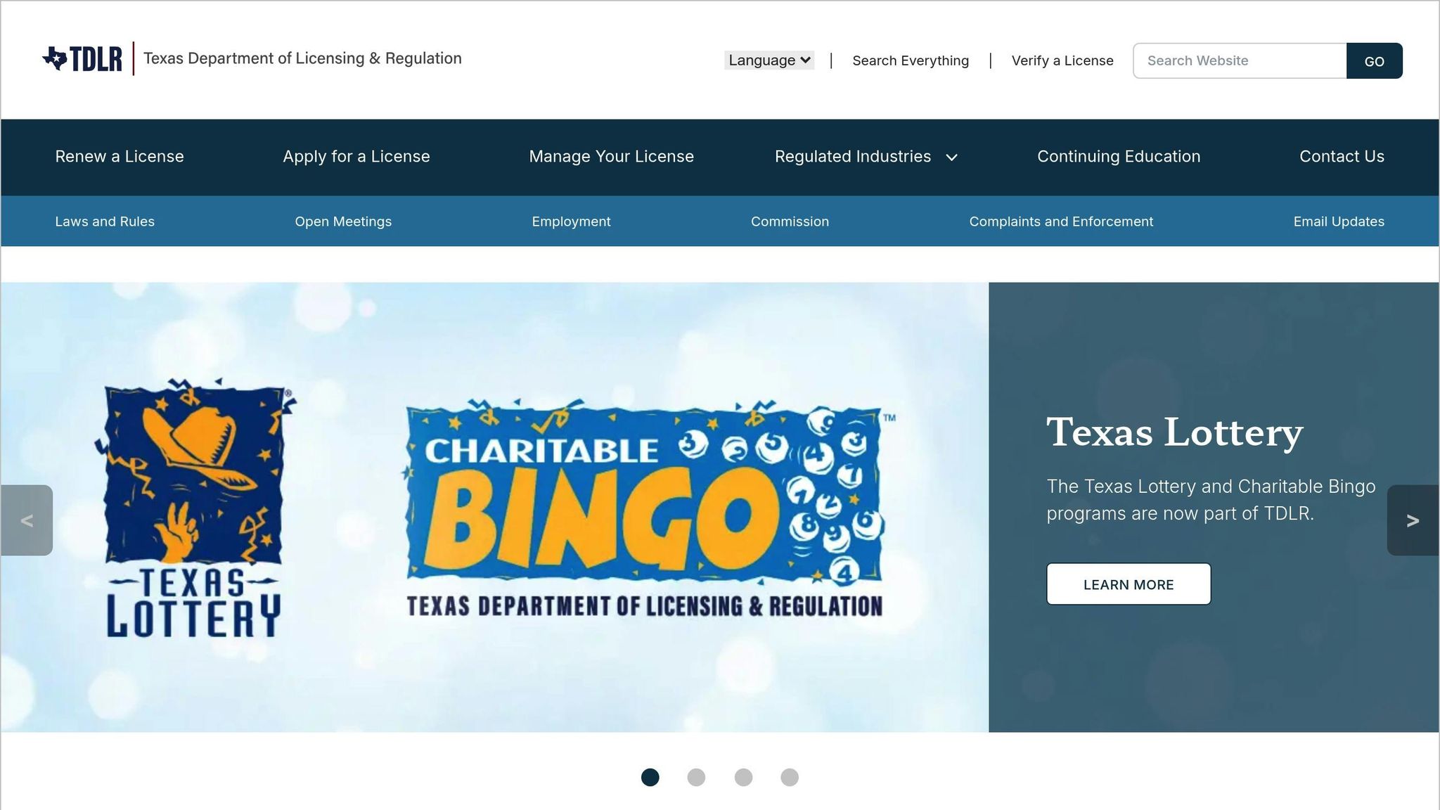 Texas Department of Licensing and Regulation