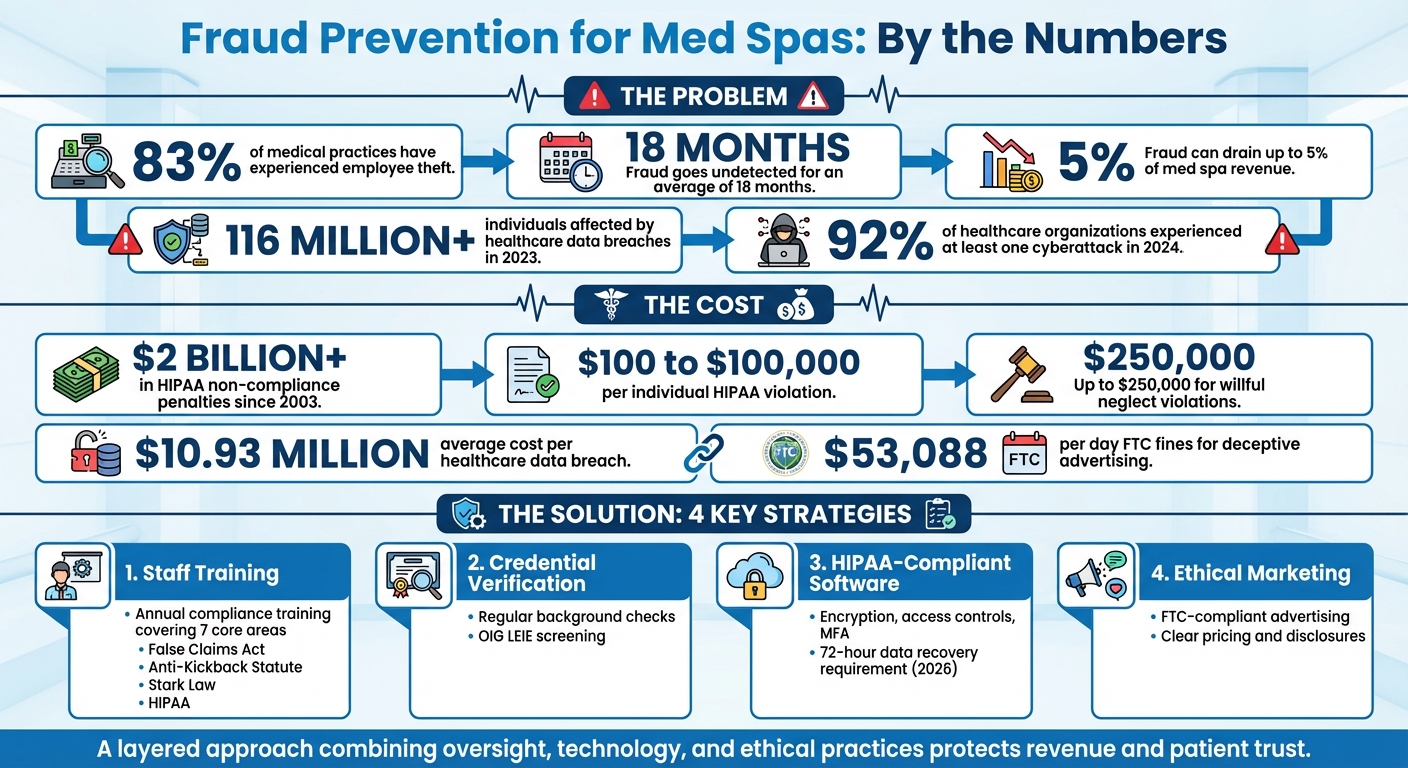 Med Spa Fraud Prevention Statistics and Key Strategies