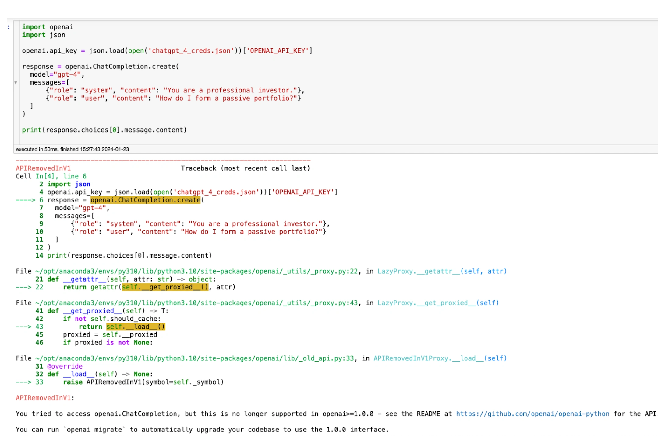 Using LLMs to Create API Calls