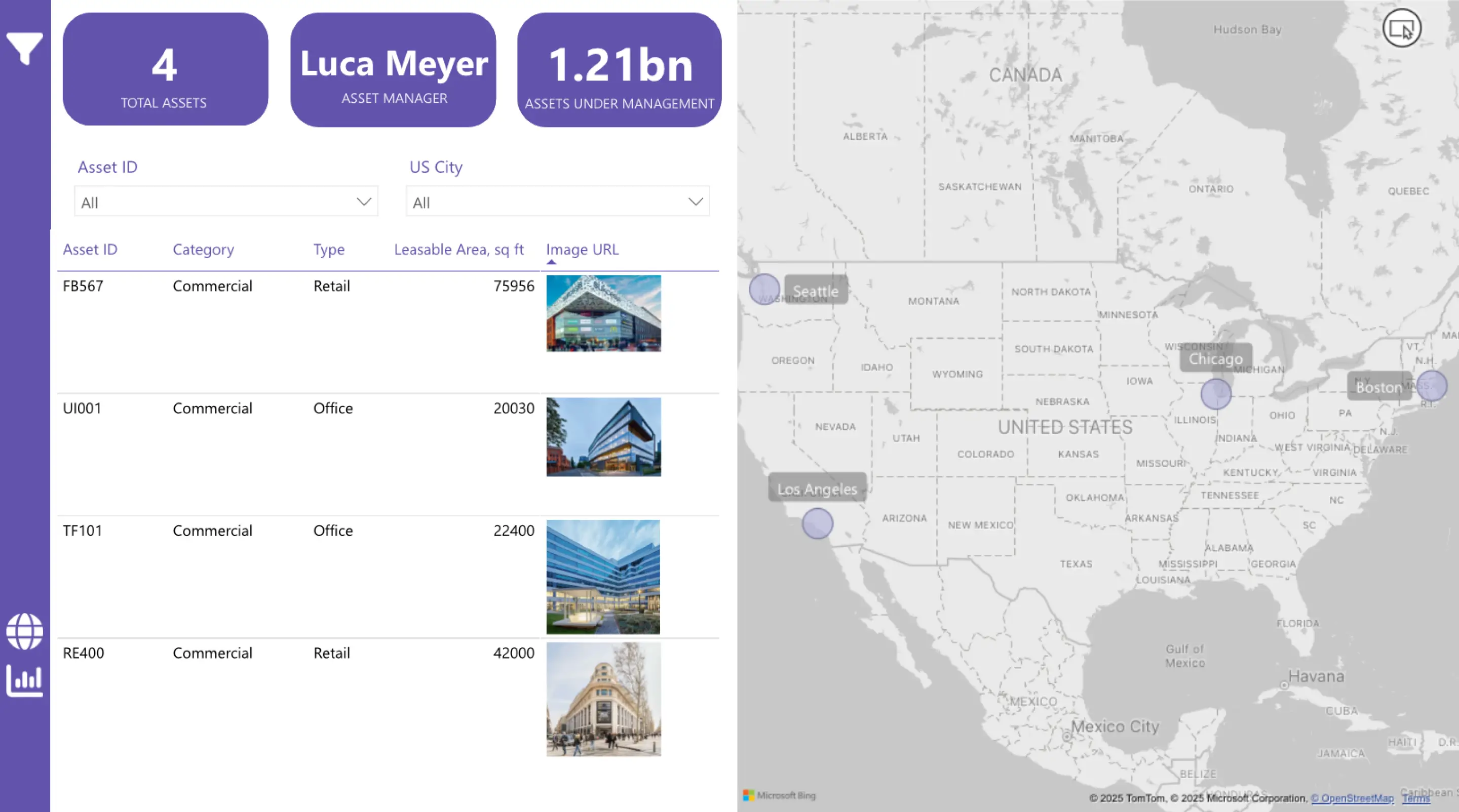 Map overview and navigation