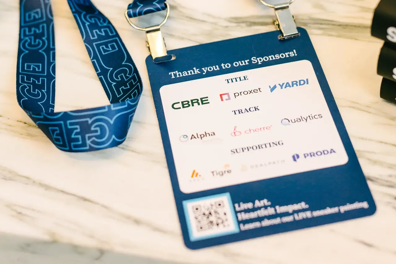 We also want to thank our fellow sponsors — CBRE, Yardi, Alpha Alternatives (formerly Lionpoint Group), Cherre, Dealpath, and PRODA — for their partnership in making the EDGE Summit a resounding success.