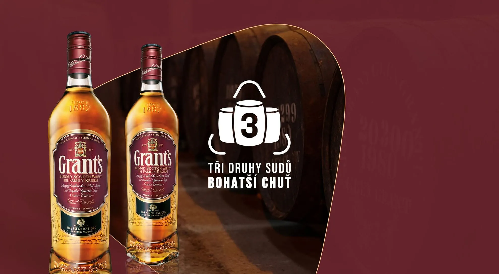 grants tři druhy sudů ikona