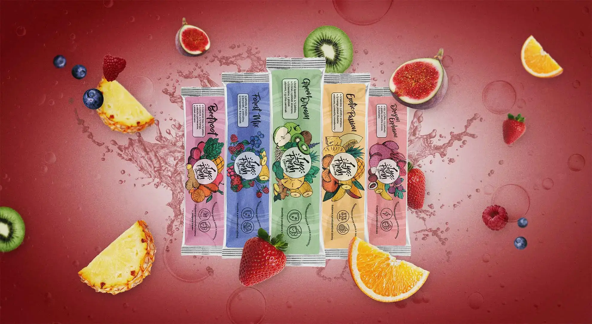 Lyo Fresh sáčky se šťavnatým ovocem