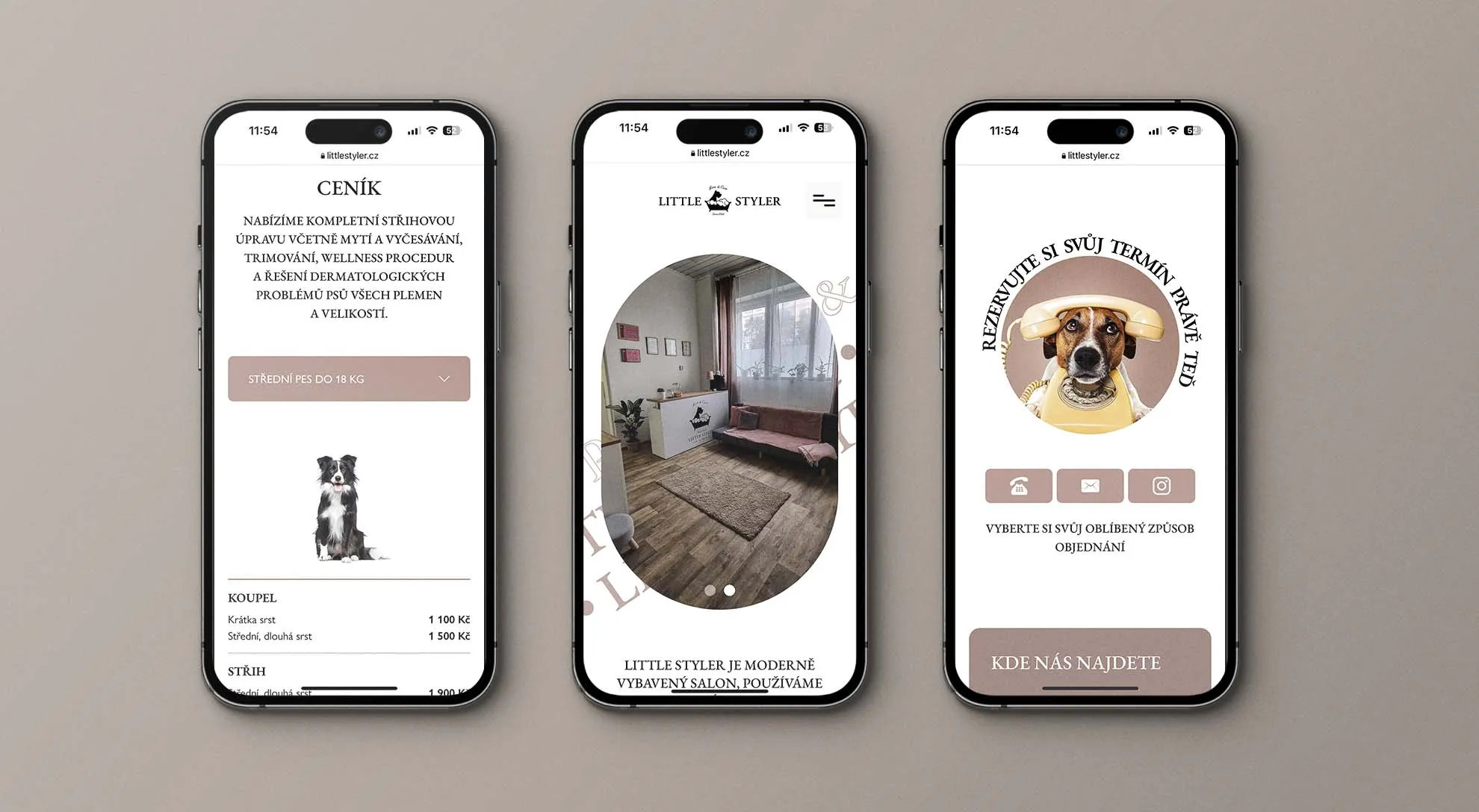 Little Styler webová stránka