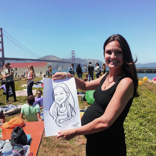 traditional caricatures live caricature for outdoor events