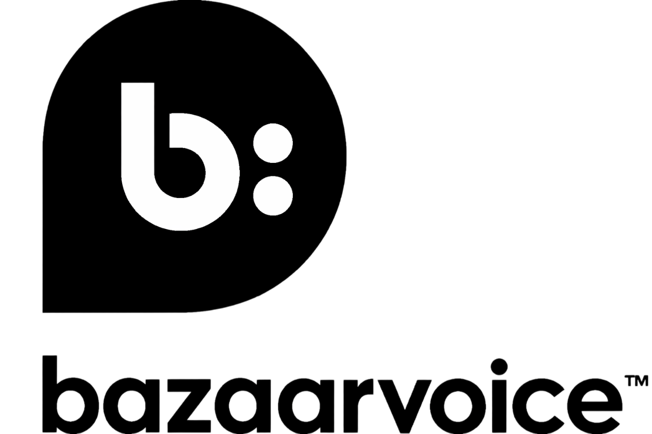bazaarvoice logo noir