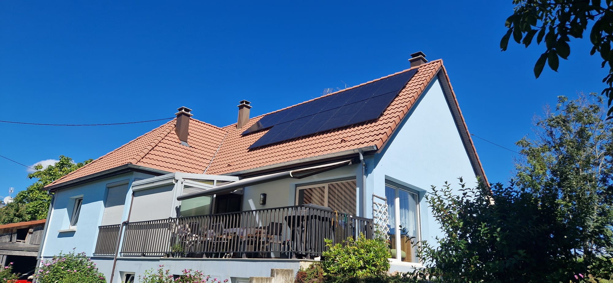 Panneaux photovoltaïques à Bartenheim