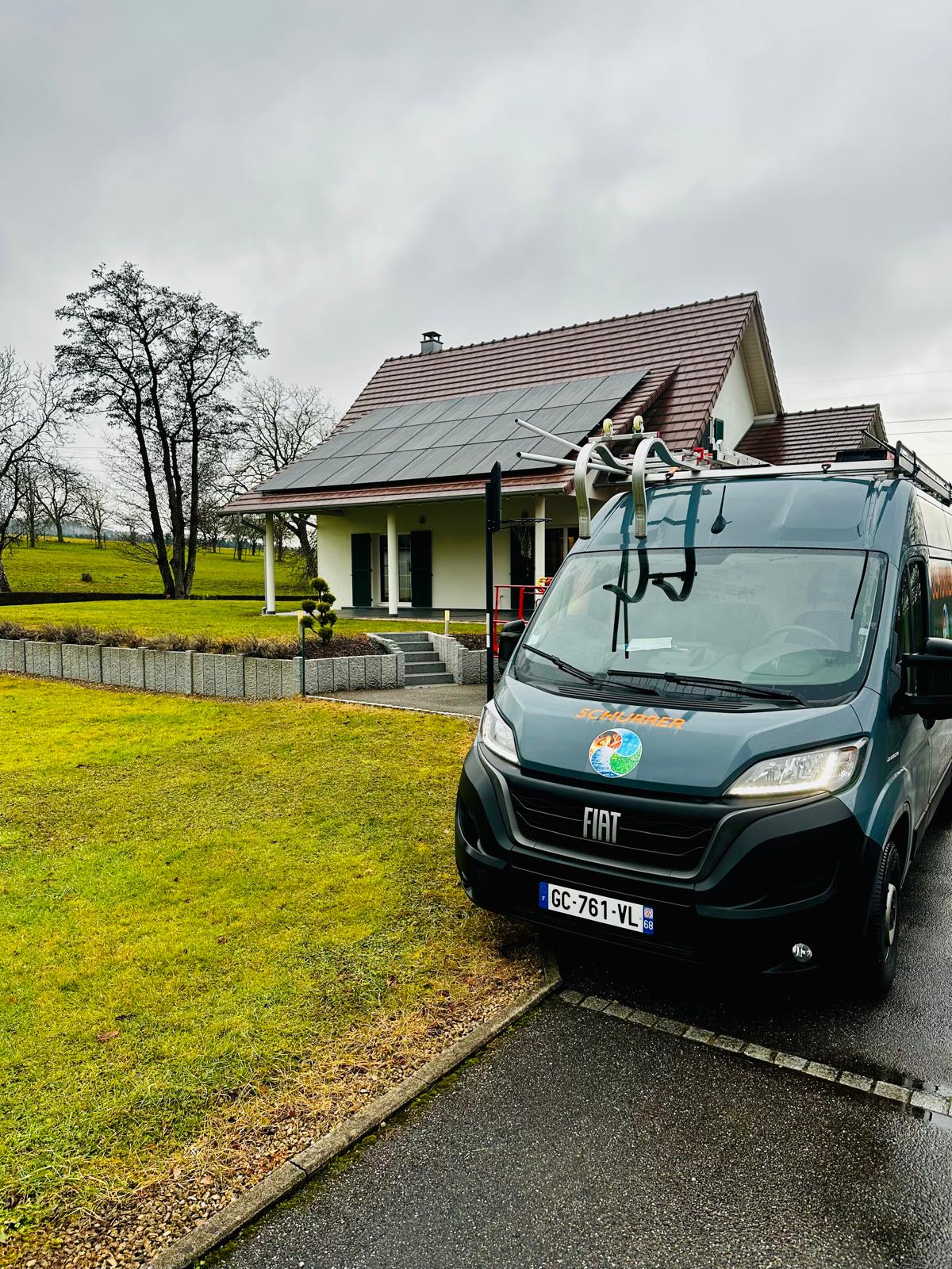 Panneaux photovoltaïques à Altkirch