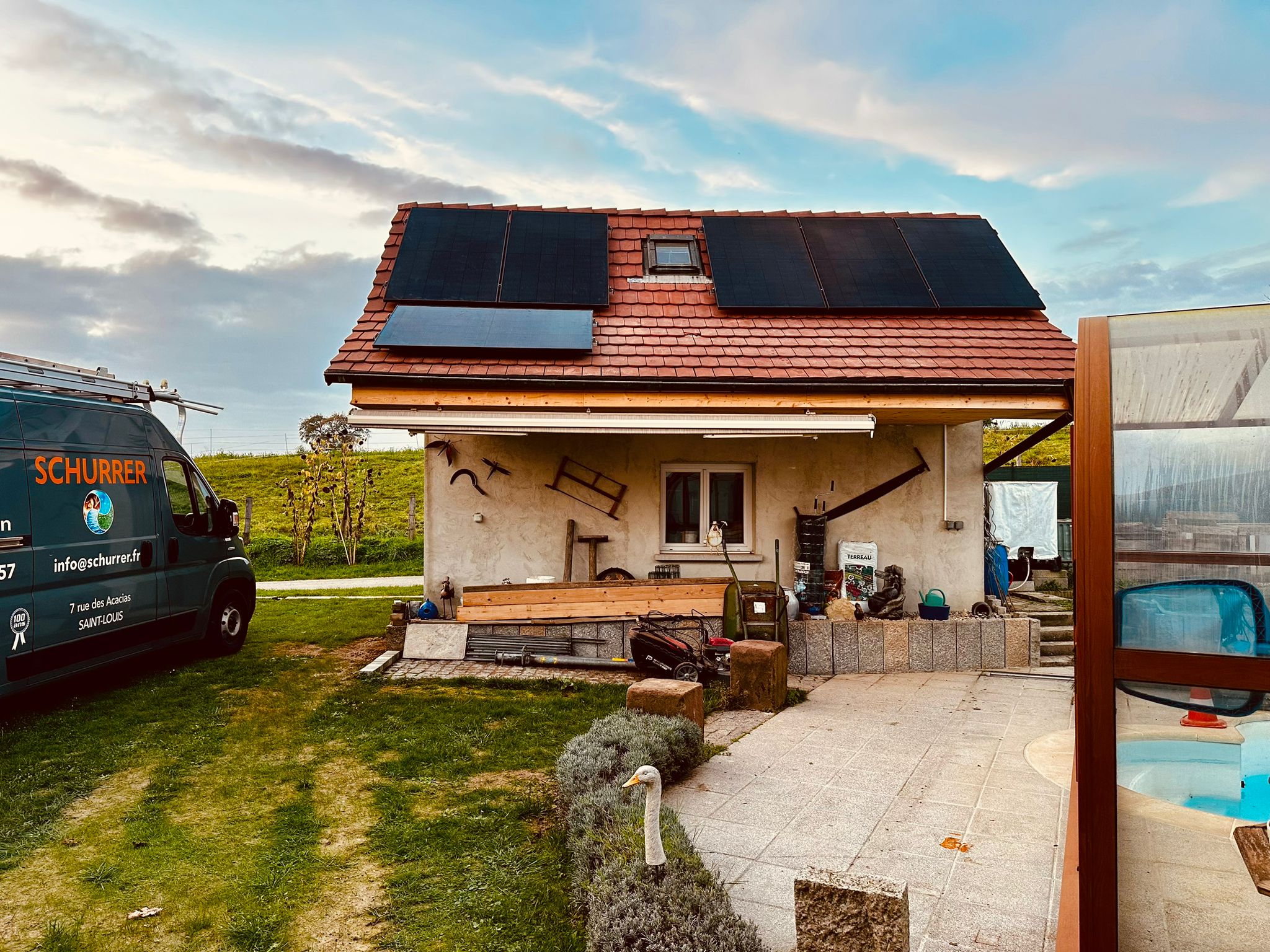 Panneaux photovoltaïques à Saint Amarin