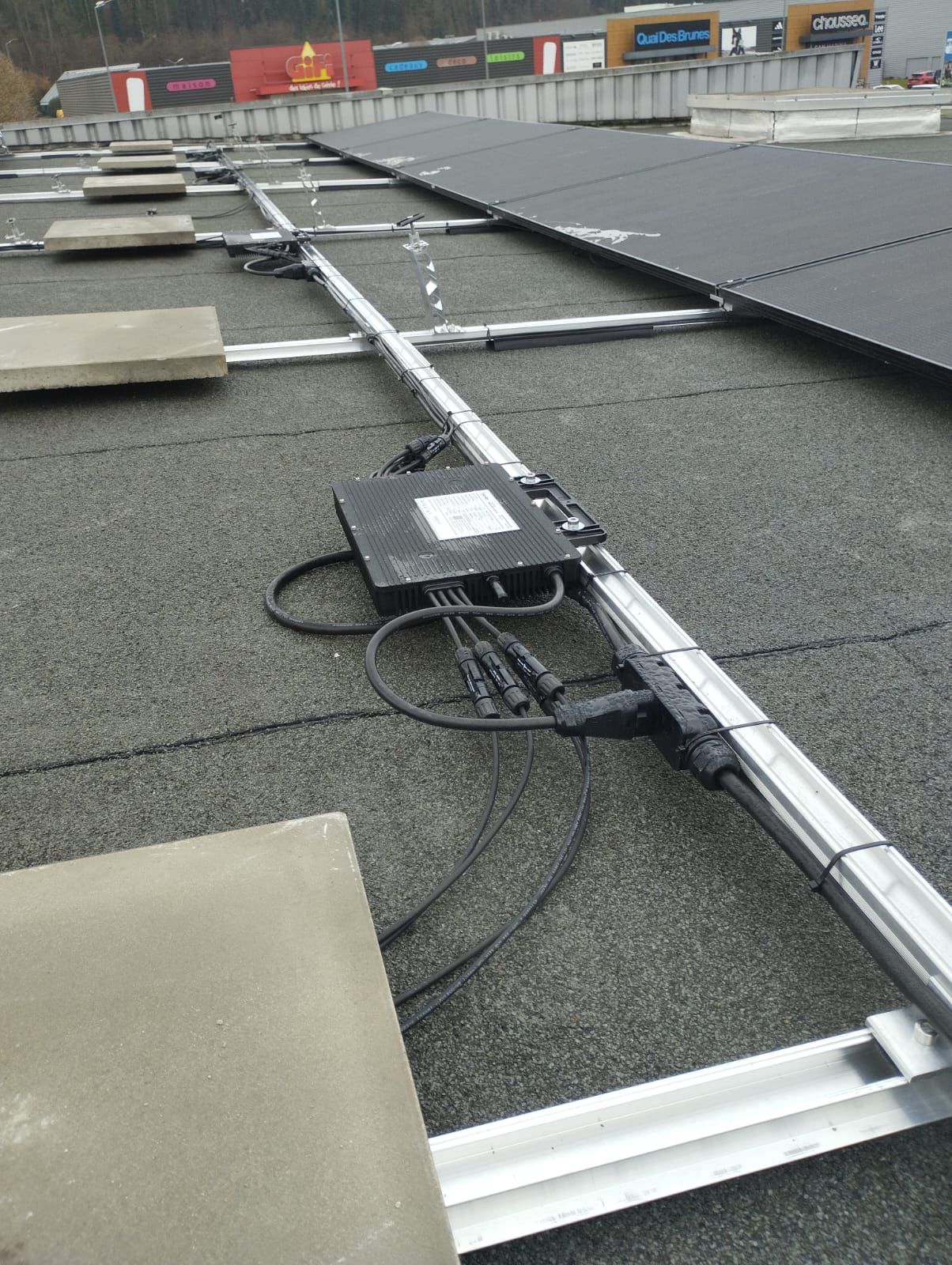 Panneaux photovoltaïques à Rouffach