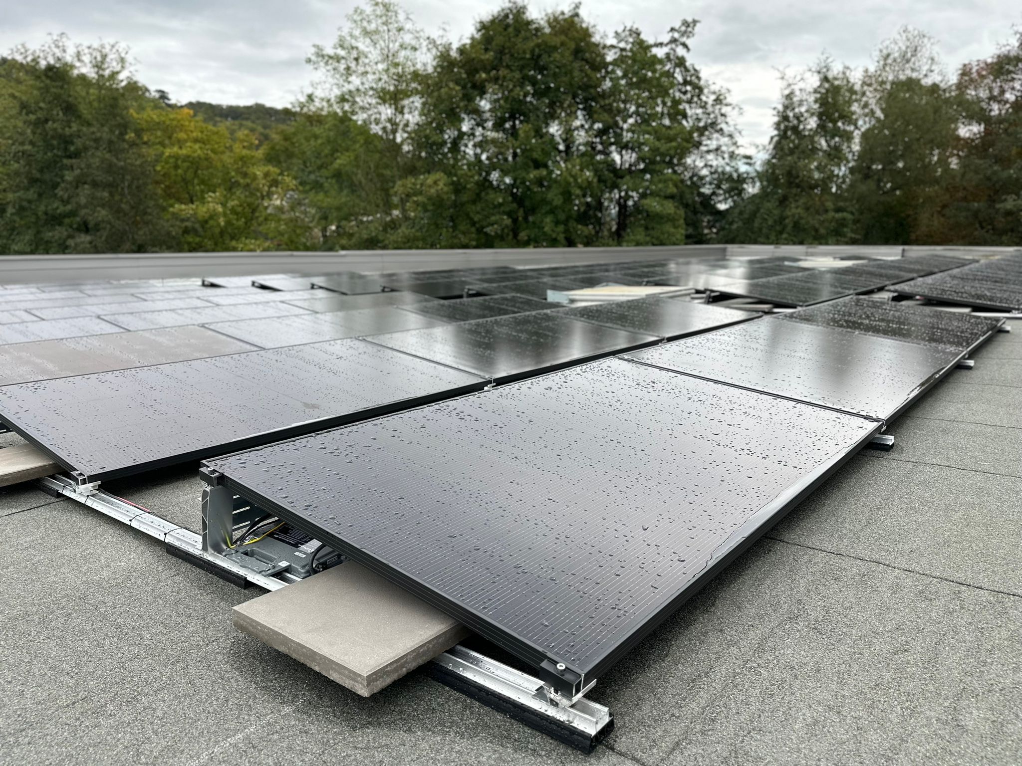 Panneaux photovoltaïques à Soultz Haut Rhin