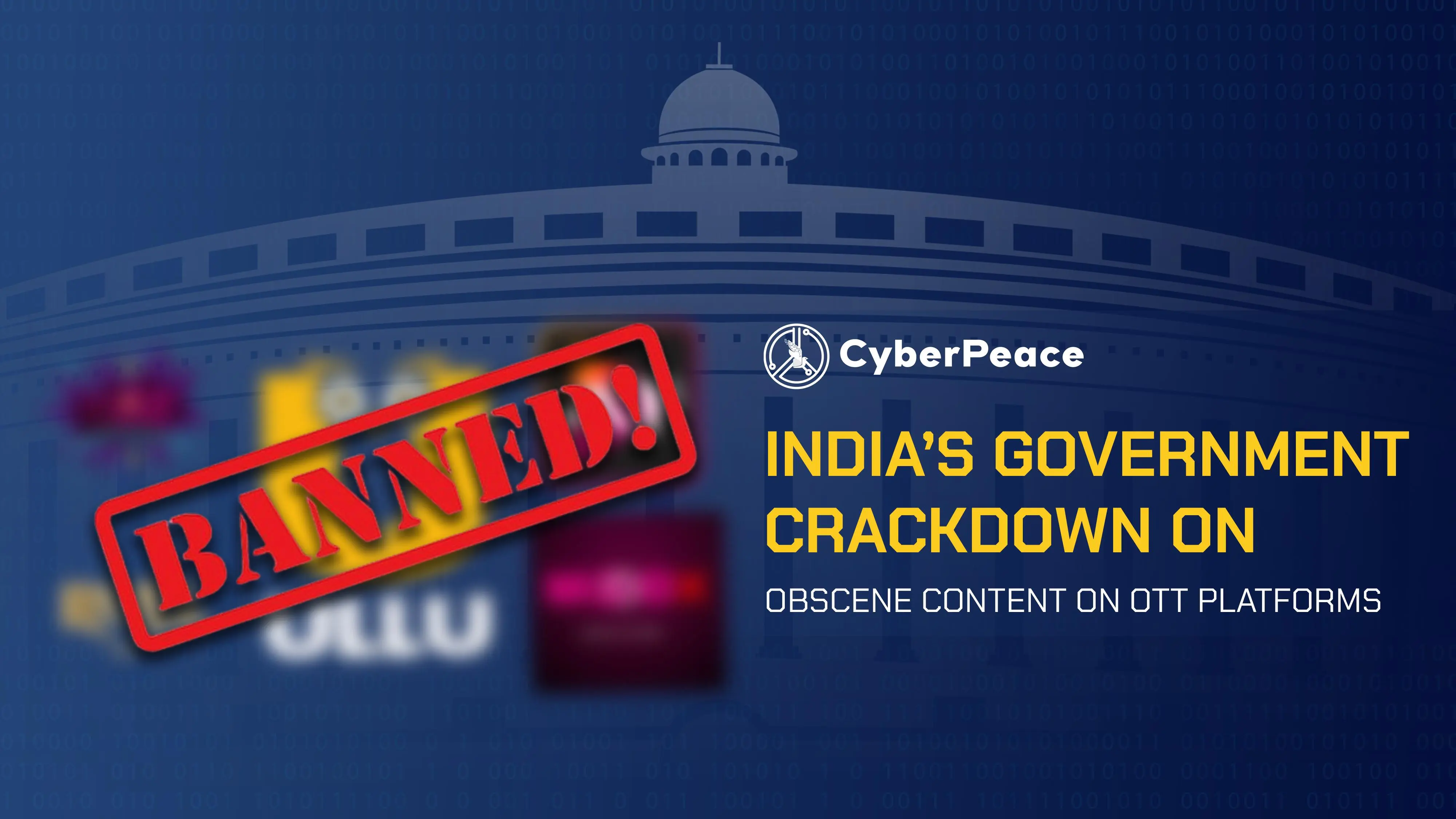 India’s Government Crackdown on Obscene Content on OTT Platforms