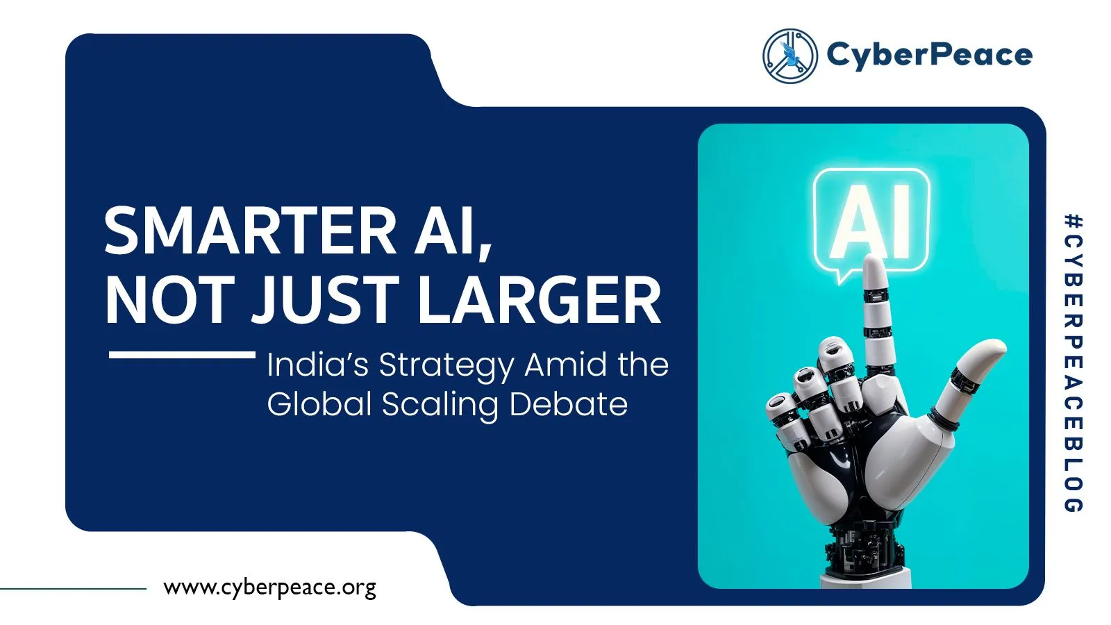 Smarter AI, Not Just Larger: Developing India’s Strategy Amid the Global Scaling Debate