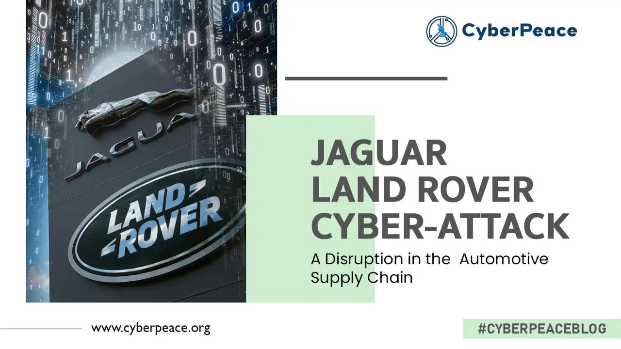Jaguar Land Rover Cyber-Attack: A Disruption in the Automotive Supply Chain