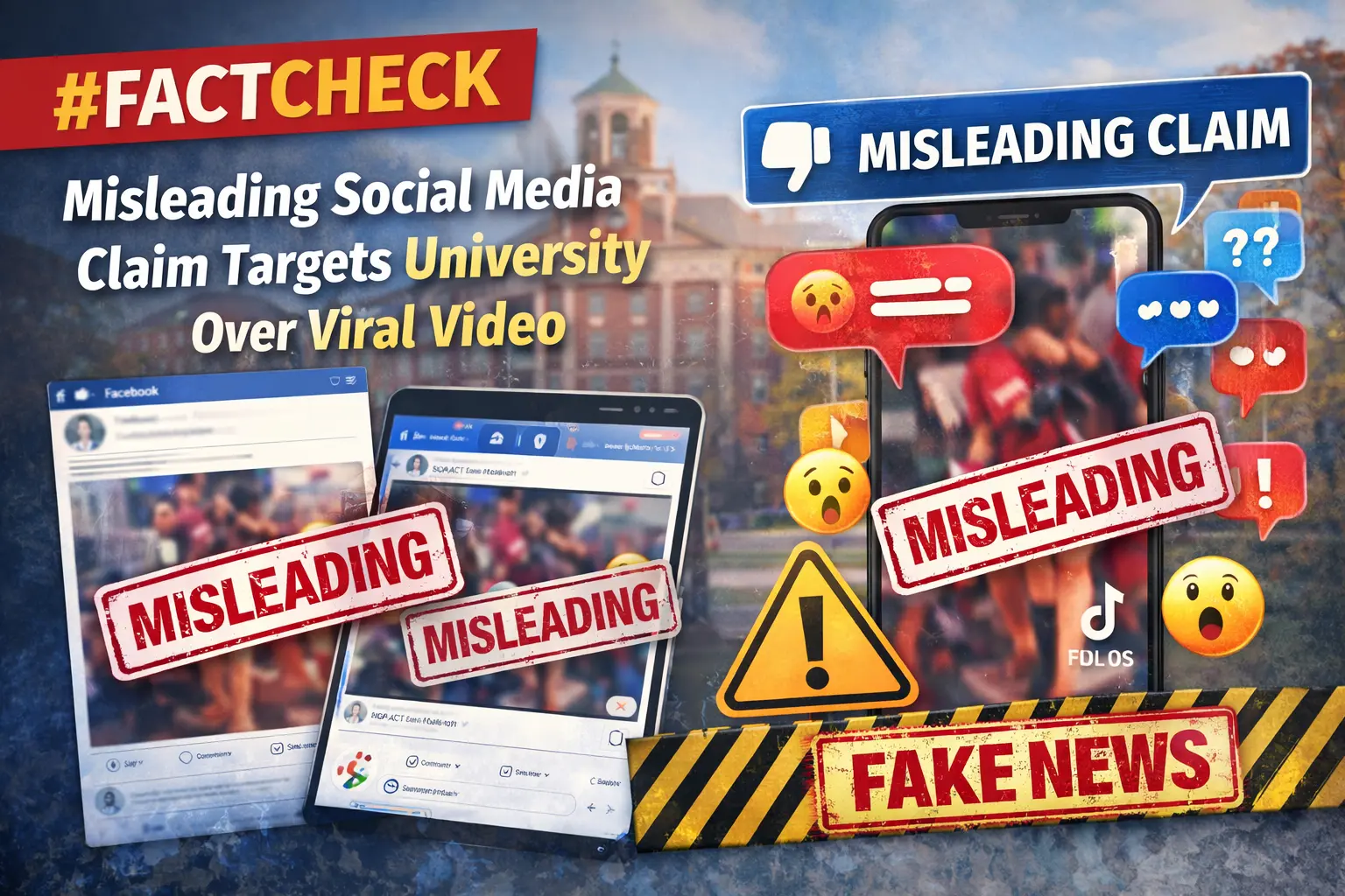 #FactCheck -Misleading Social Media Claim Targets University Over Viral Video