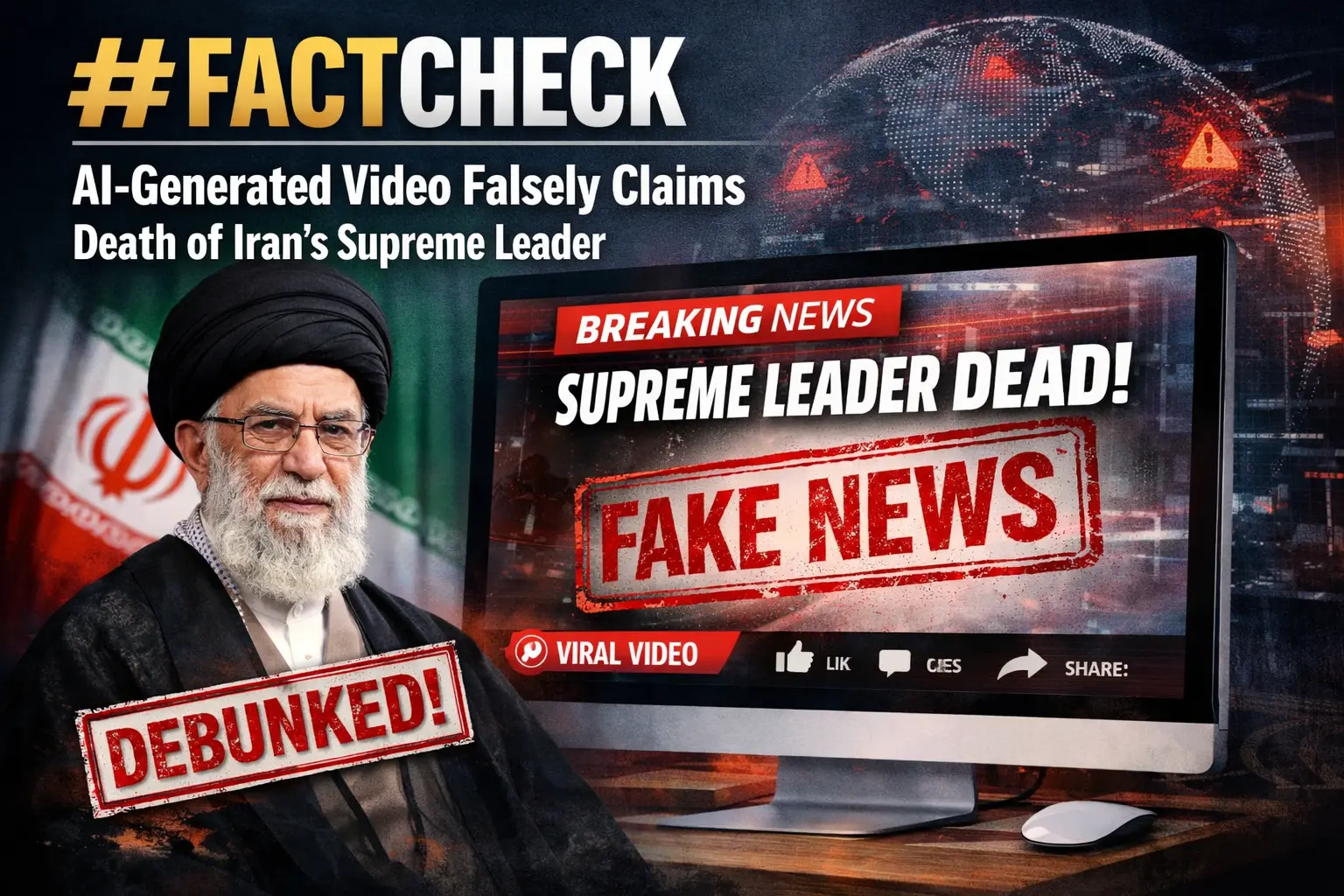 #FactCheck - AI-Generated Video Falsely Claims Death of Iran’s Supreme Leader