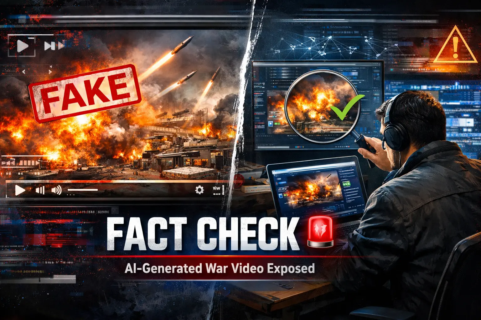 #FactCheck : AI Video Falsely Shows Iran Destroying Israeli Military Base